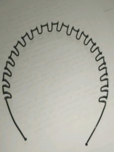 Black Zig-Zag Headband