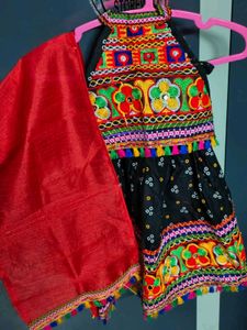 Bandhini Dandiya Dress