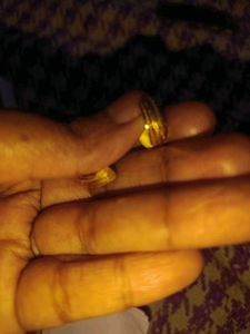 18crt gold hoops earrings