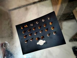 12 Pairs Of Ear Studs