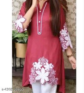 Beautiful Embroidery Kurta Pant 👌