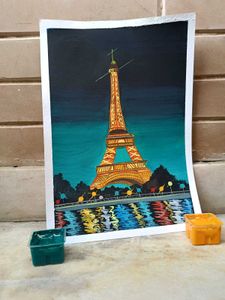 Eiffel Tower Painting