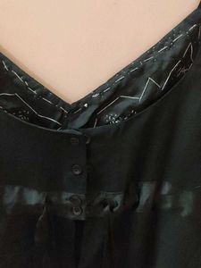 Black Embellished Top