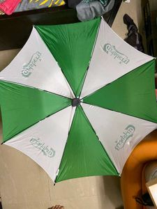 Green/White Umbrella