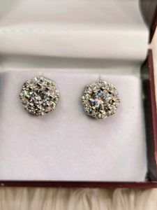 Elegant 925 Silver Sterling Earrings