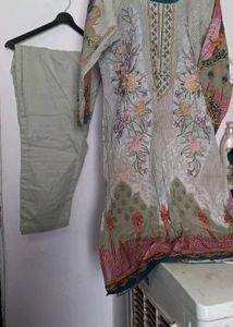 Pakistani Patch Work Kurta Set