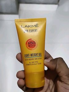 Lakeme Sun Expert Spf 50 PA+++ Light Weight Gel For All Skin Types