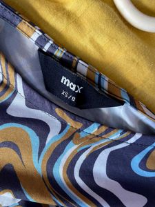 Long Sleeves Multicolour Y2k Top