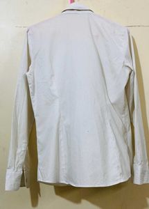 White Striped Shirt