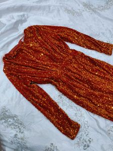 Elegant Sequin Gown