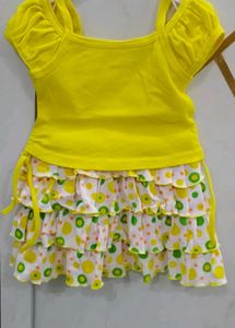 Girls Yellow Outfit