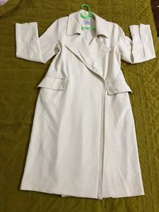Calvin Klein Cream Trench Coat
