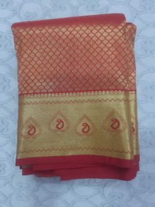 Red Pattu Saree