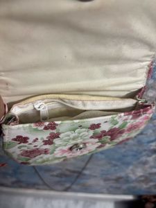 Floral Chain Handle Mini Bag