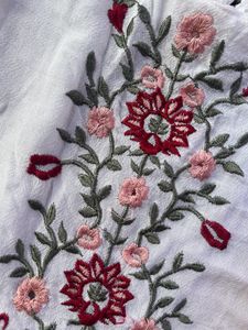 Floral Top With Design