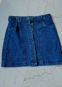 Denim Skirt