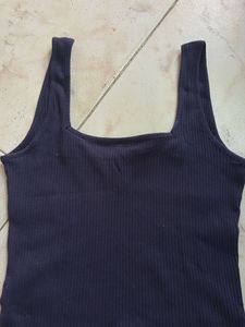 Navy Blue Tank Top