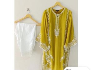 Women kurtie set 🌟with designer pent