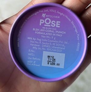 MYGLAMM POSE HD BLUSH DUO