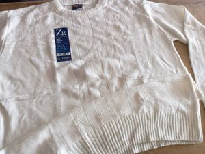 White Pullover Sweater