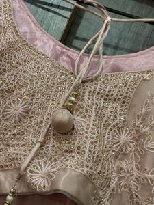 Crop Top &amp; Skirt With Dupatta