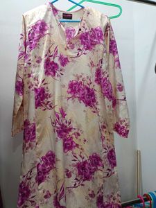 Floral Oversized Print Kurta