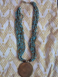 Boho Beaded Statement Necklace - Combo