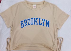 URBANIC Drawstring Pullover T-shirt