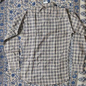 Checked Slim Fit Shirt