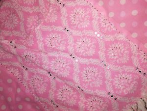Pink &amp; White Floral Dress