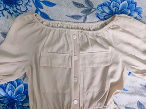 Casual Button-Down Dress