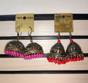 Pair of 2 Jhumkis