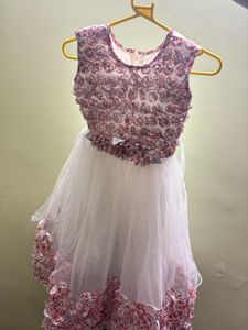 Floral Detail Party Dress