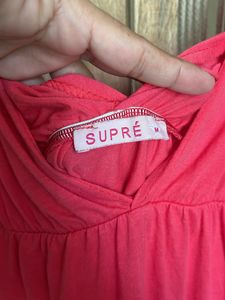 Deep v Neck Top Cum Dress