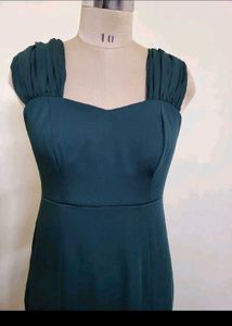 Bottle Green Gown