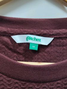 Textured Brown T-Shirt
