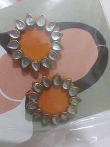 Combo of 2 pairs Ethnic stylish earrings studs