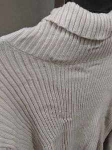 Ribbed Turtleneck Sweater