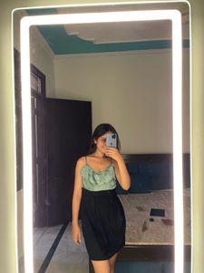Sage Green Ruffle Cami