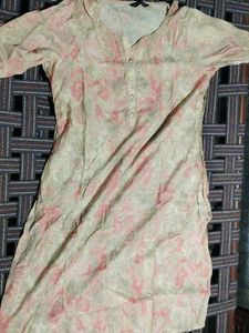 Floral Print Kurta