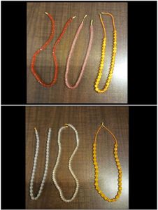 Combo Beaded Necklace–6 Pieces