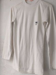 White Long Sleeve Tee