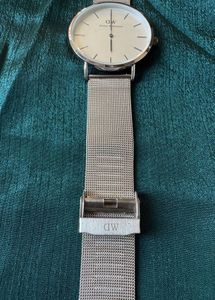 Unisex Dw Silver Belt Watch