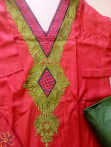 Beautiful Embroidered Wollen Suit