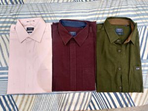 Men Shirt (2 Slim Fit, 1 Regular)