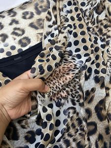 Animal Print Mini Dress