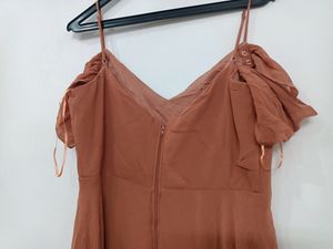 Front Slit Gown