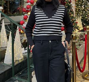 Striped Sweater Vest