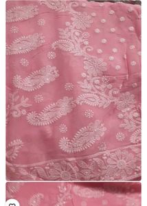 Cickenkari Pure Georgette Saree