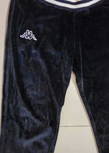 Kappa Velvet Love Black Jogging Pants